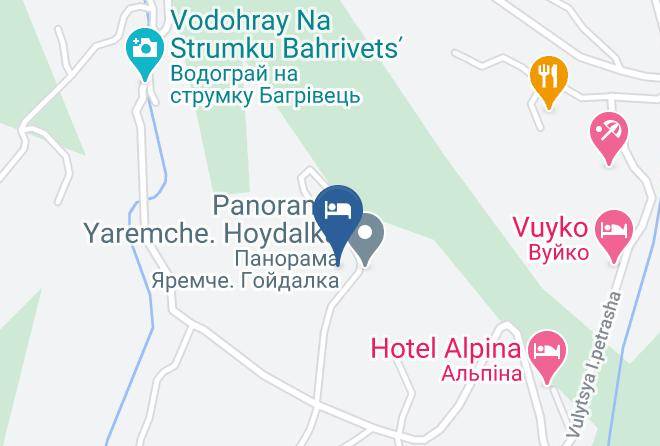 Yaremcha - Vershyna Maps