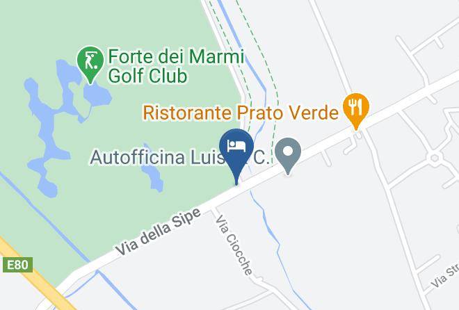 Lucca - Versilia Golf Spa Maps