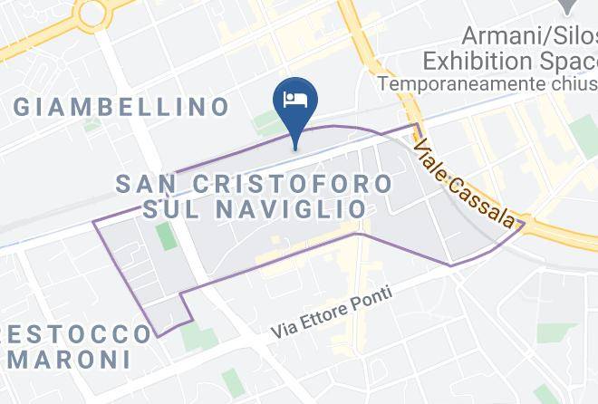 Milan - Versoverde Alzaia Naviglio Grande Maps