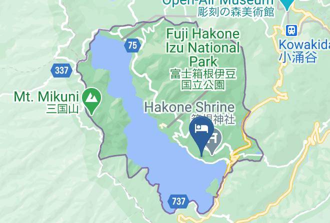 Hakone Townashigarashimo District - Vert Bois Maps