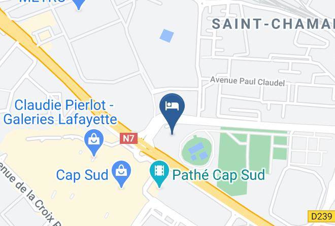 Vaucluse - Vert Hotel Maps