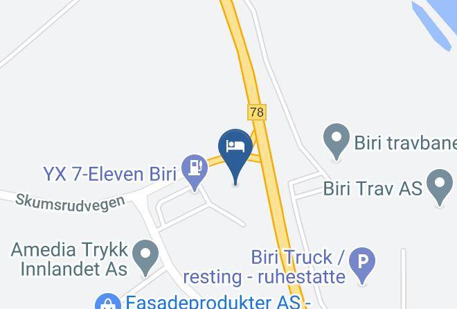 Gjovik - Vertshuset V E6 Maps