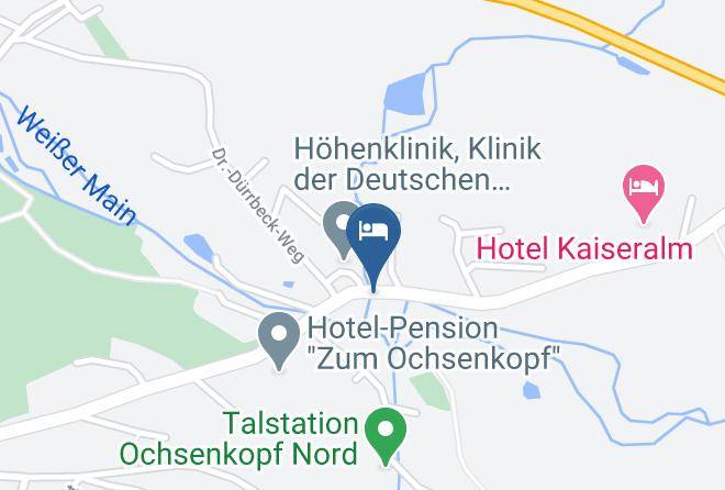 Bayreuth - Verwohn Pension Wiesengrund Maps