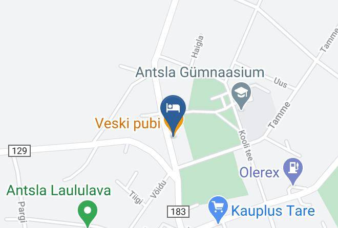 Antsla Vald - Veski Kulalistemaja Maps