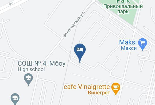 Cherepovets - Vesna Business Hotel Maps