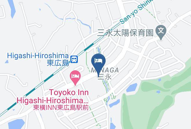 Higashihiroshima City - Vessel Hotel Higashihiroshima Maps