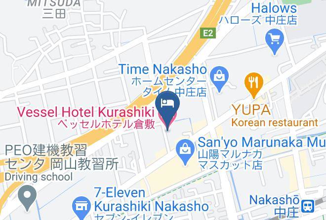 Kurashiki City - Vessel Hotel Kurashiki Maps