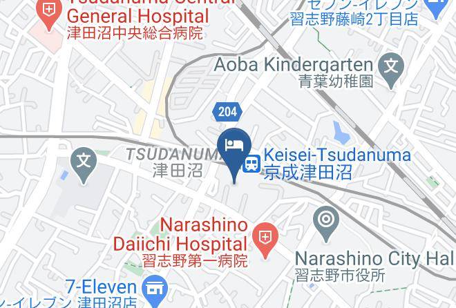 Narashino City - Vessel Inn Maps