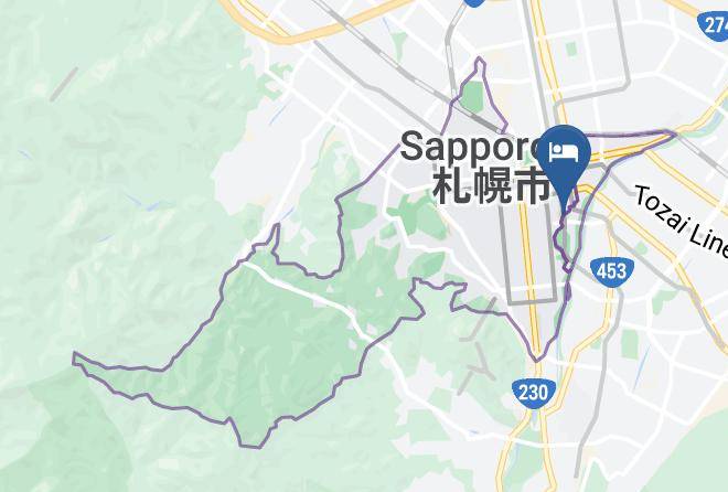 Sapporo City Chuo Ward - Vessel Inn Sapporo Nakajima Koen Maps