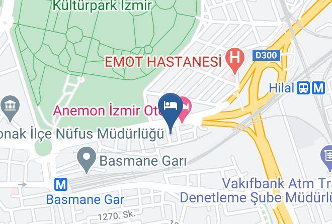 Konak - Otel Vesta Fuar Maps