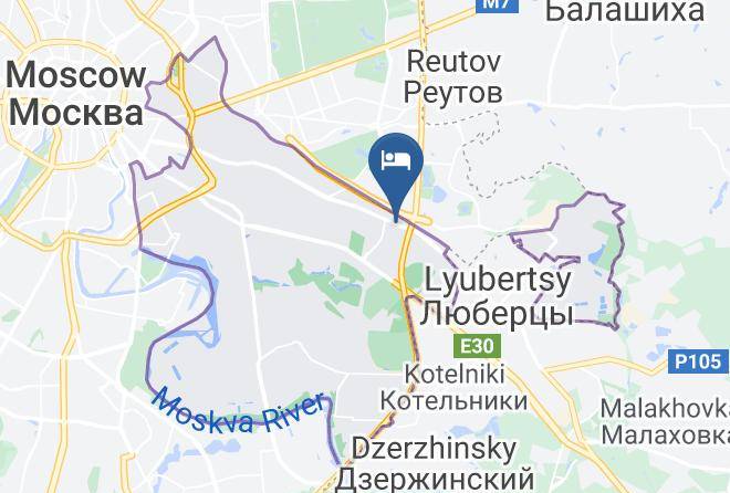 Moscow - Vesta Hotel Maps
