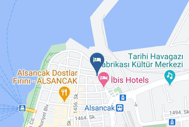 Otel Vesta Liman Map