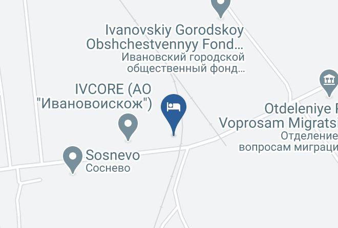 Vesyoly Solovey Hotel Map