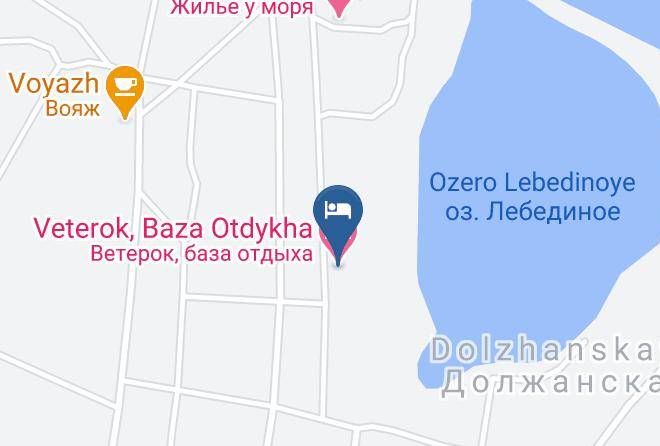 Yeysky District - Veterok Baza Otdykha Maps