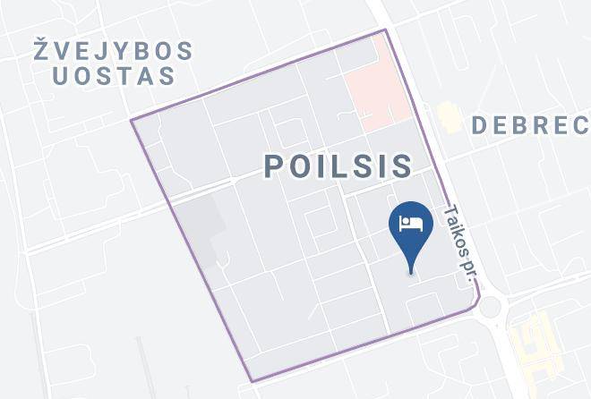 Klaipeda - Vetra Hotel Maps