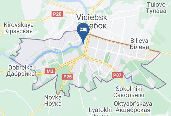 Vitebsk - Vetraz Hotel Maps