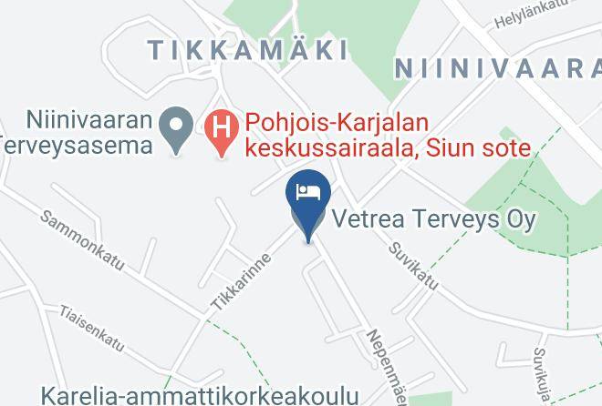 Joensuu - Vetrea Terveys Oy Maps