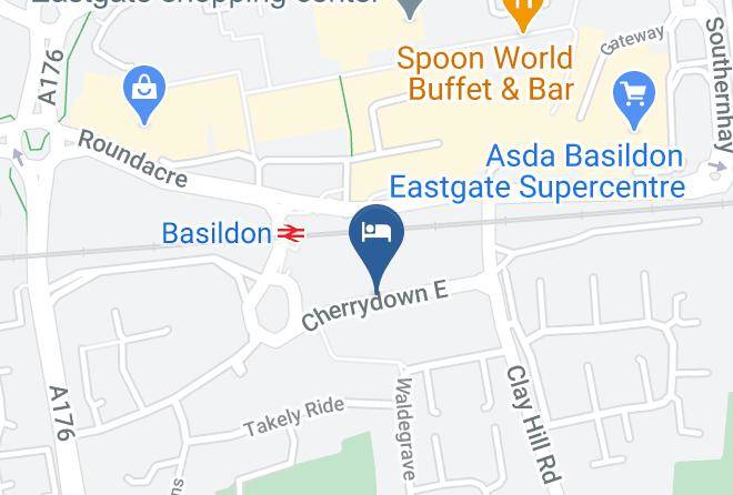 Essex - Vetrelax Basildon City Centre Maps