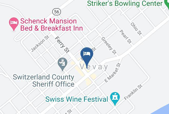 Switzerland - Vevay Swiss Inn Maps