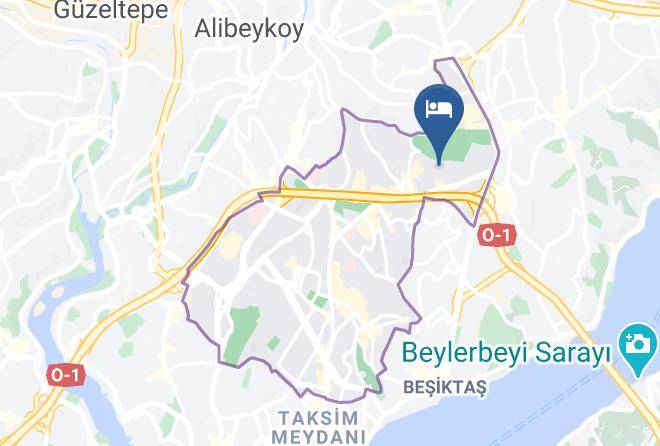 Veyron Hotels & Spa Istanbul Map