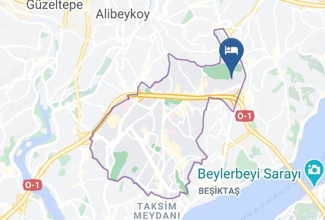 Veyron Park Hotel Levent Map