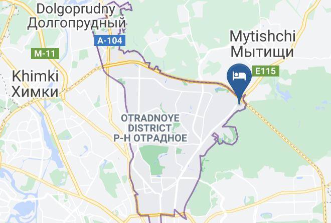 Moscow - Vezendorf Maps