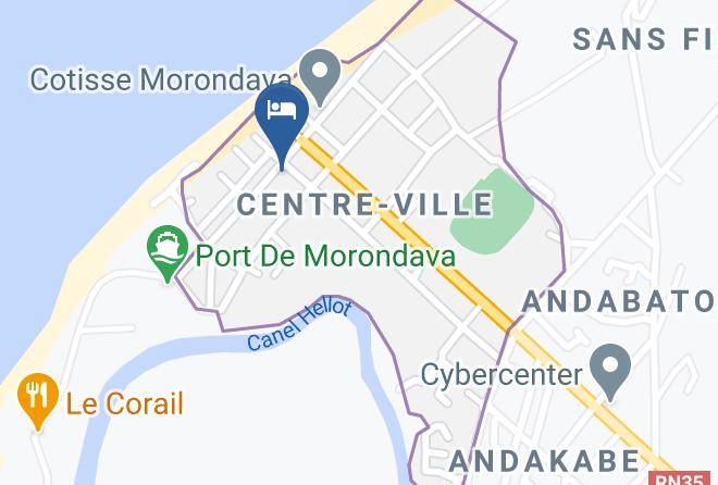 Morondava - Vezo Hotel Maps