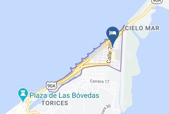 Cartagena De Indias - Vha Vargas Hotel Airport Maps