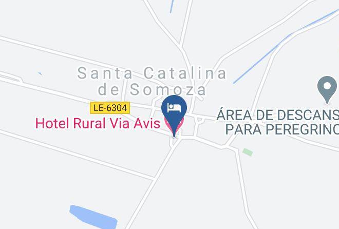 Hotel Rural Via Avis Map