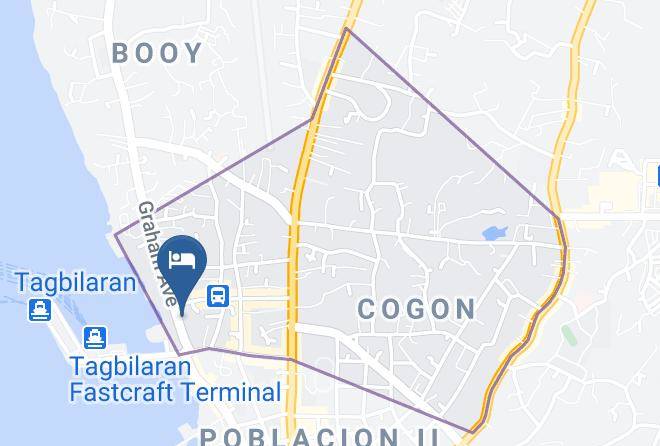 Bohol - Via Bohol Tourist Inn Maps
