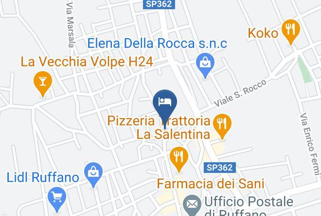 Lecce - Via Delle Aie Maps