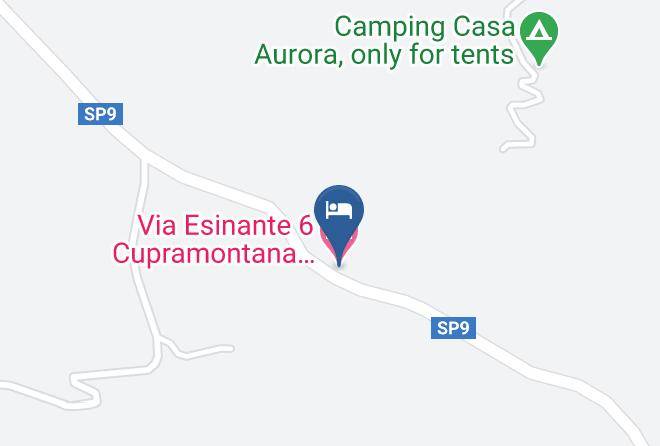 Ancona - Via Esinante 6 Cupramontana Cantinone Maps