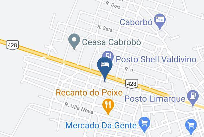 Cabrobo - Via Hotel Cabrobo Maps