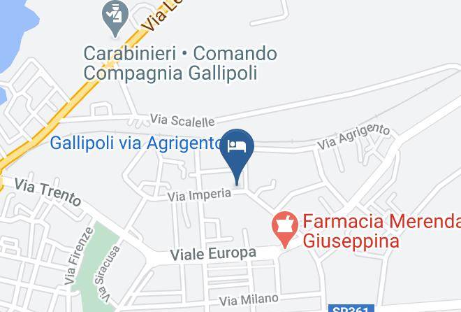 Lecce - Via Imperia Maps