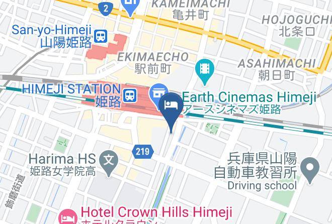 Himeji City - Via Inn Himeji Maps