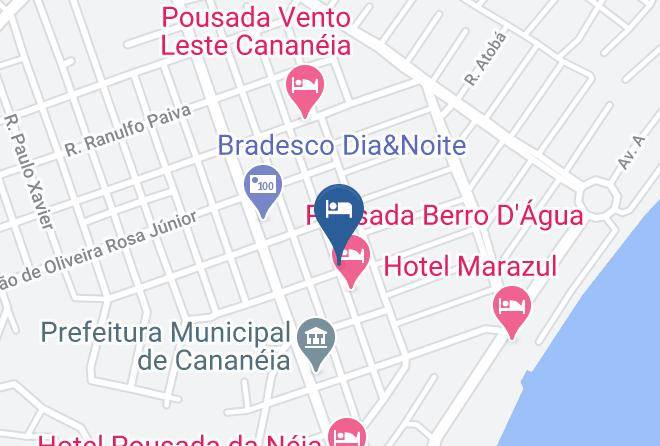Cananeia - Pousada Via Maria Maps
