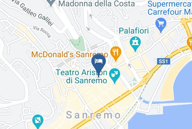 Via Palazzo B&b Sanremo L'alternativa Al Solito Hotel A Sanremo Map