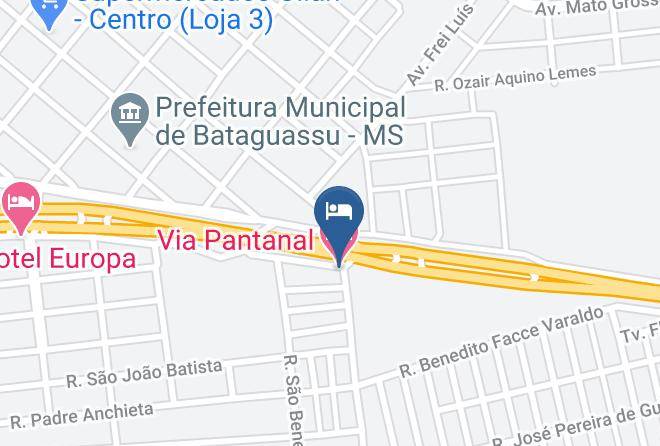 Bataguassu - Via Pantanal Hotel Maps