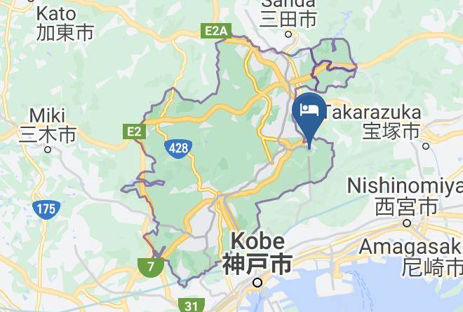 Kobe City Kita Ward - Via Par Hotel Itami Maps