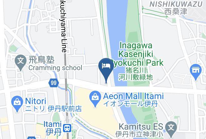 Itami City - Via Par Hotel Itami Maps