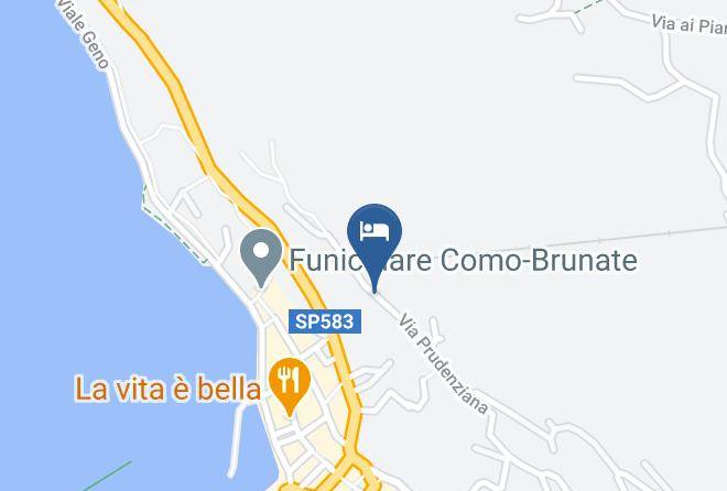 Como - Via Prudenziana Maps