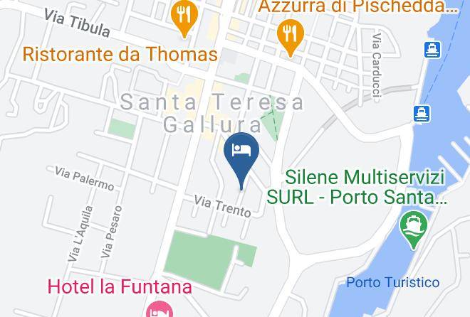 Sassari - Via Venezia Maps