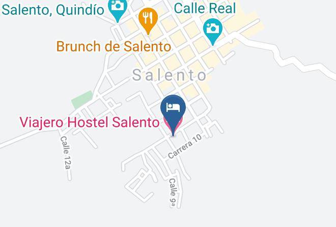 Salento - Viajero Hostel Salento Maps