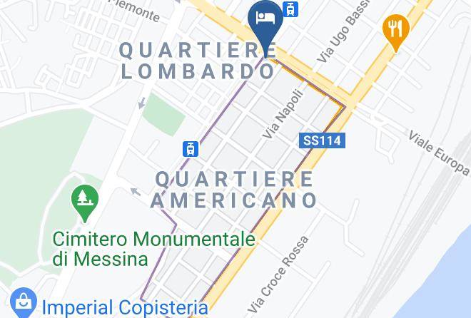 Messina - Viale San Martino Maps