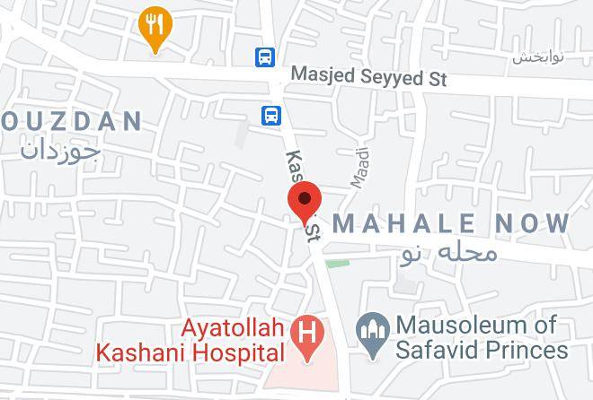 Isfahan - Viana Hotel Maps