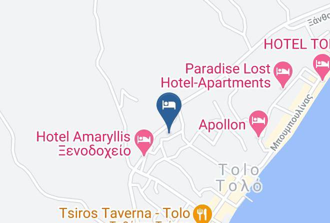 Argolis - Viaros Hotel Maps