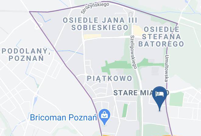 Poznan - Viator Noclegi Kwatery Pracownicze Maps