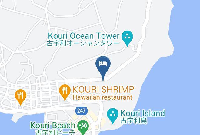 Nakijin Vil Kunigami District - Viaul Ocean Resort Kouri Maps