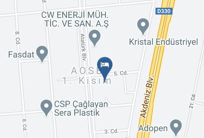 Dosemealti - Vib Best Western Antalya Maps