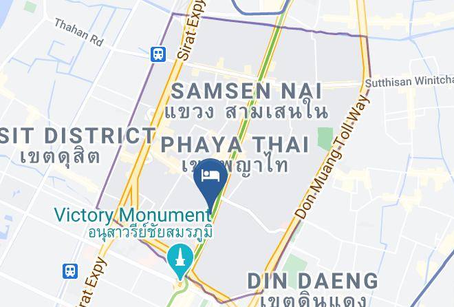 Phaya Thai - Vib Best Western Sanam Pao Maps